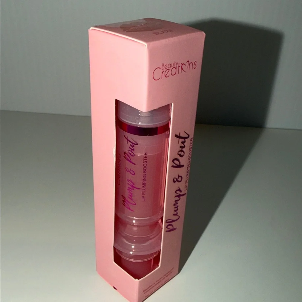 Beauty Creations Plump & Pout Lip plumping booster in blaze NEW
